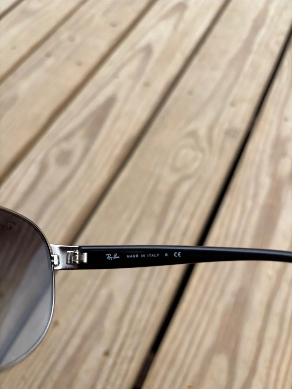 Ray-Ban Aviator Sunglasses Silver Frame with Brown Lenses
